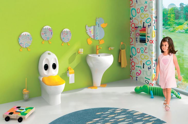 Çocuklar için banyo