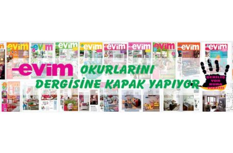 Hatıra dergi Evim okurlarını dergisine kapak yapıyor!