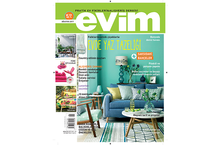 Evim Dergisi Ağustos 2017