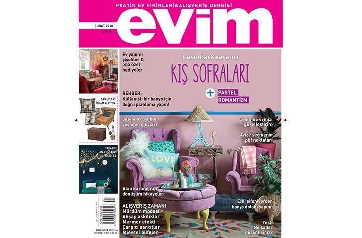 Evim Dergisi Şubat 2018