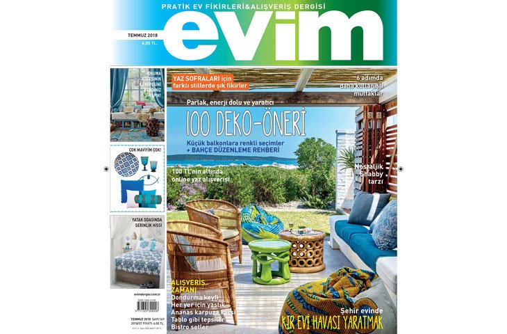 Evim Dergisi Temmuz 2018