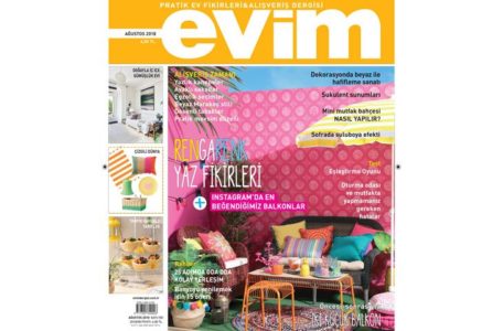 Evim Dergisi Ağustos 2018