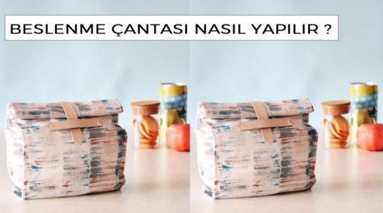 Beslenme çantası nasıl yapılır?
