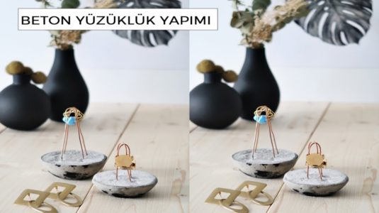 Beton yüzüklük yapımı