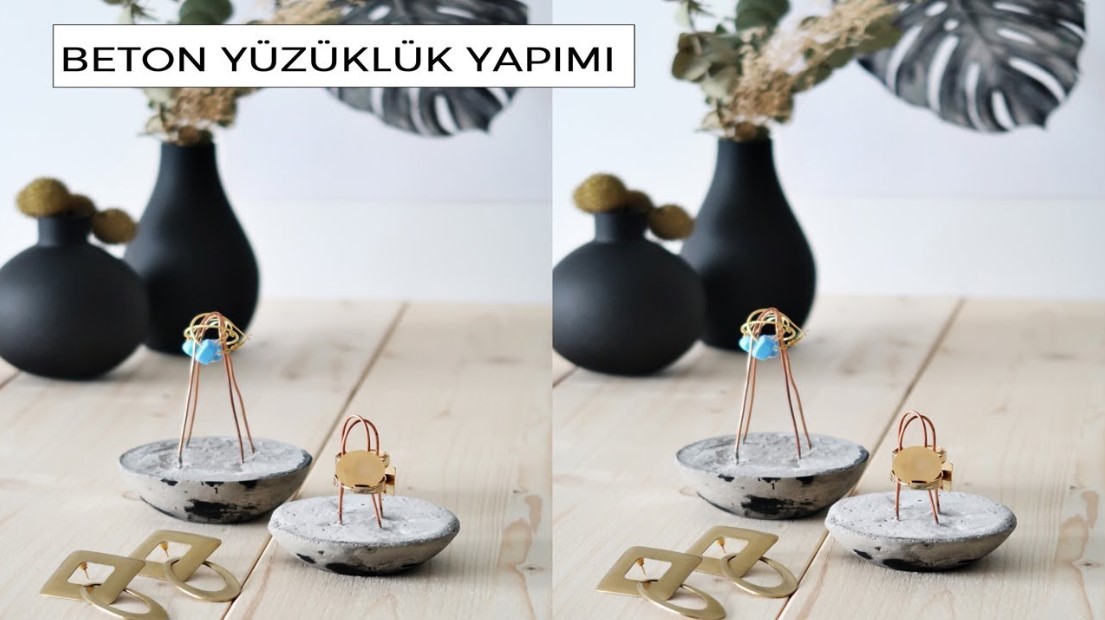 Beton yüzüklük yapımı