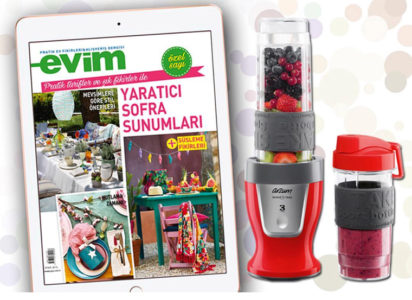 Evim Yaratıcı Sofra Sunumları Özel Sayısını Okuyanlar Kazandı!