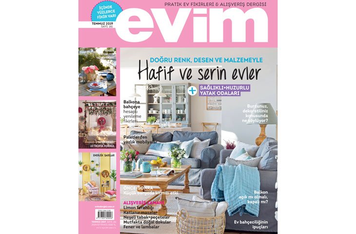 Evim Dergisi Temmuz 2019
