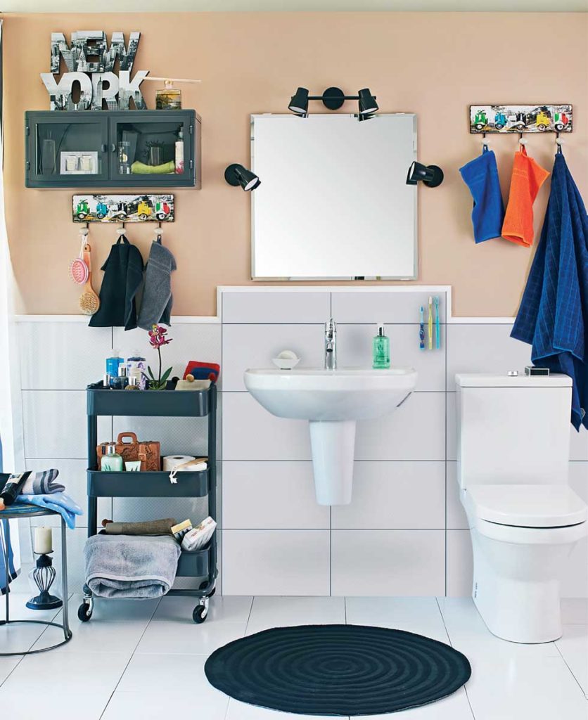 MASKÜLEN ENDÜSTRİYEL BANYO DEKORASYONU
