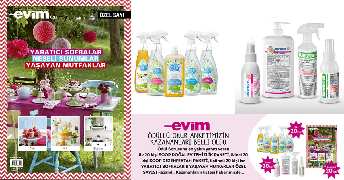 Ödüllü okur anketimizin kazananları belli oldu