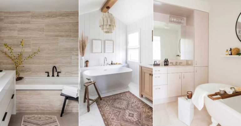 İSKANDİNAV STİLİ SEVENLERİN BAYILACAĞI 21 MİNİMALİST BANYO