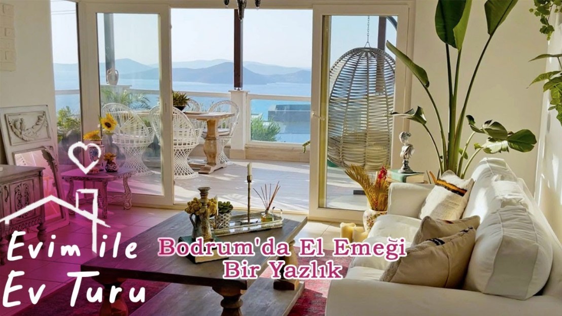 Ev turu: Bu kez Tacihan Yongacı’nın Bodrum’daki el emeği yazlığındayız