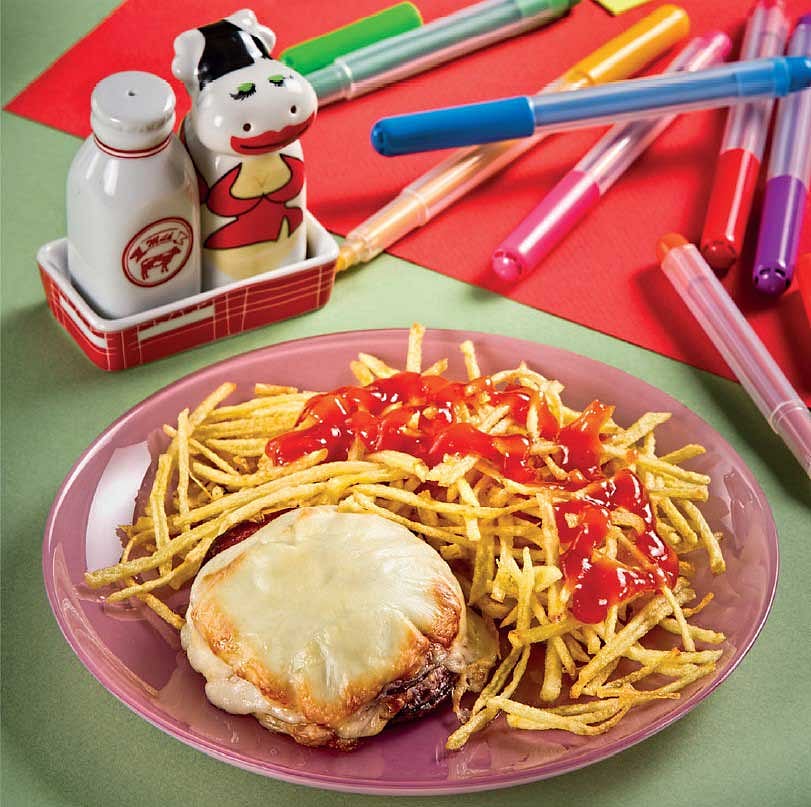 Salam kulesi̇ ve kızarmış kibrit patates tarifi 