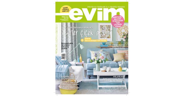 EVİM DERGİSİ NİSAN 2022
