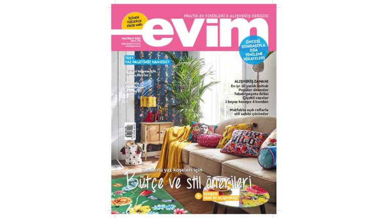 EVİM DERGİSİ HAZİRAN 2022