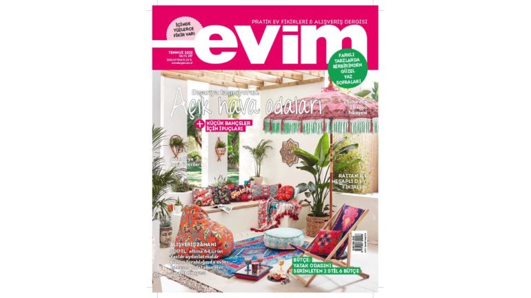 EVİM DERGİSİ TEMMUZ 2022