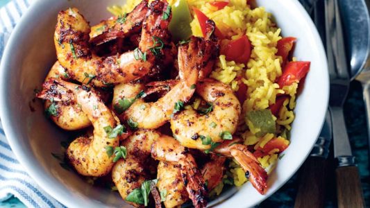 Peri-peri soslu karides tarifi (4 kişilik)