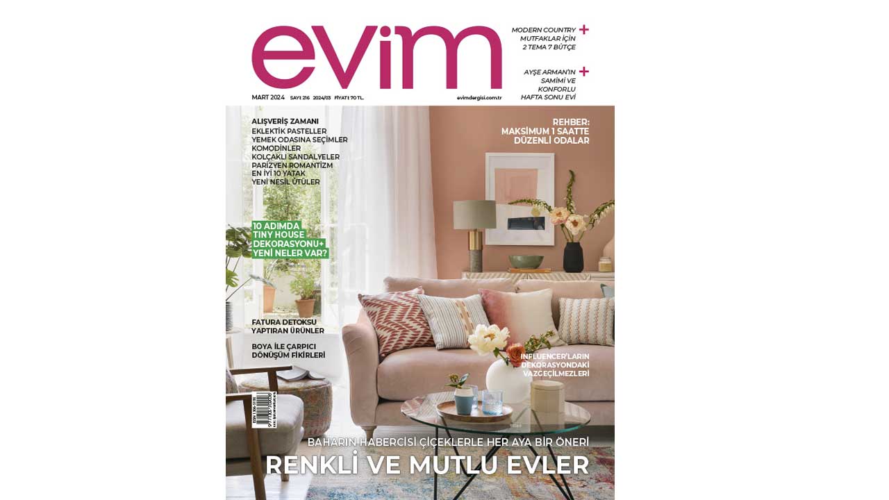 Evim Dergisi Mart 2024