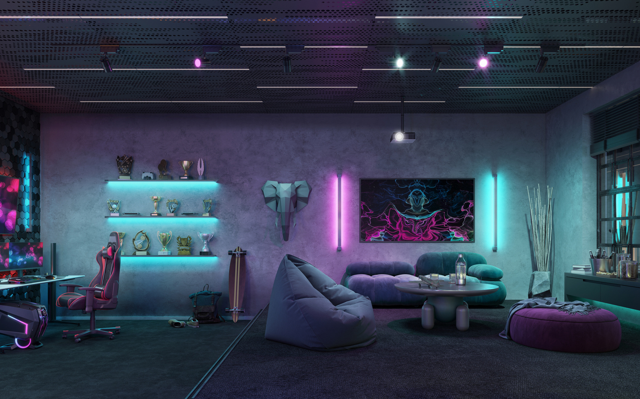 Oyun odası dekorasyonu nasıl olmalı? (Gamer room)