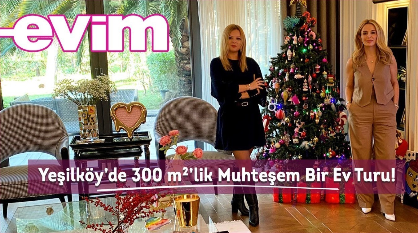 Yeşilköy’de 300 m²’lik Muhteşem Bir Ev Turu! 