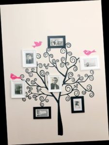 Duvarda aile ağacı