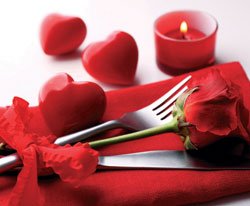 Romantik bir masanın püf noktaları