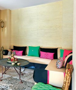 Bol renkli bir Bodrum evi
