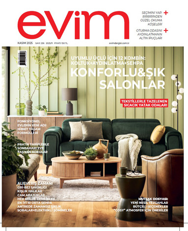 Evim Dergisi Kasım 2025 Sayısı Çıktı!